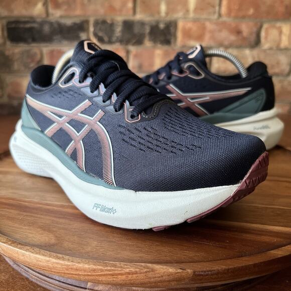 ASICS Gel Kayano 30 Blue Pink Women's 6.5 FF Blast Road Running Shoes Sneakers - Picture 2 of 16